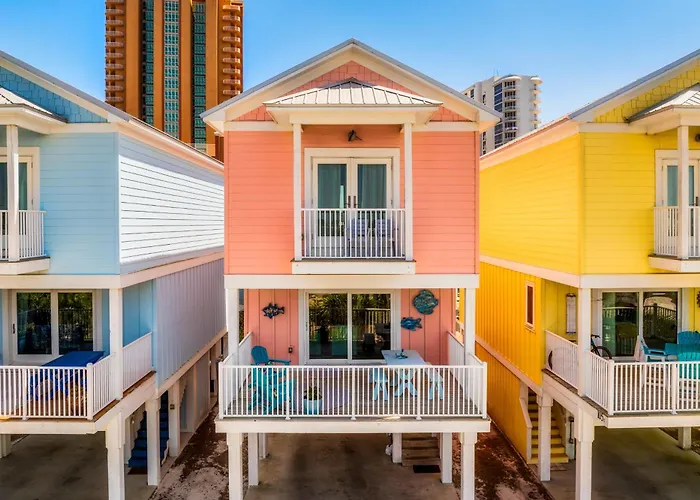 Book Entire Complex! Cushy Quad Bungalows! Gulf Shores